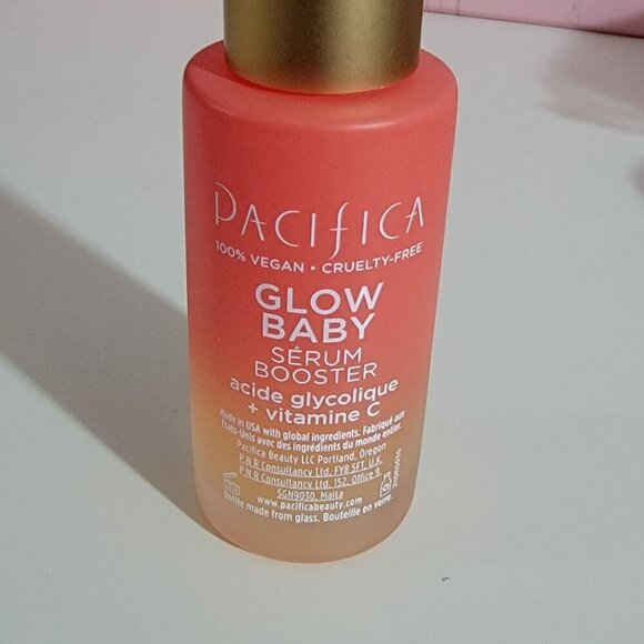 PACIFICA GLOW BABY Serum Booster GLYCOLIC ACID + VITAMIN C Vegan NEW - Picture 8 of 11